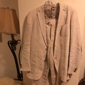 Big Boy's Linen 2pc Suit